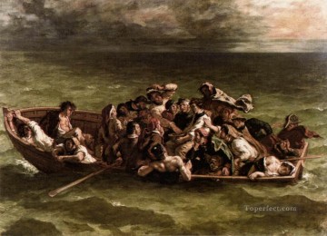 ウジェーヌ・ドラクロワ Painting - ドンファンの難破船 ロマンティック ウジェーヌ・ドラクロワ